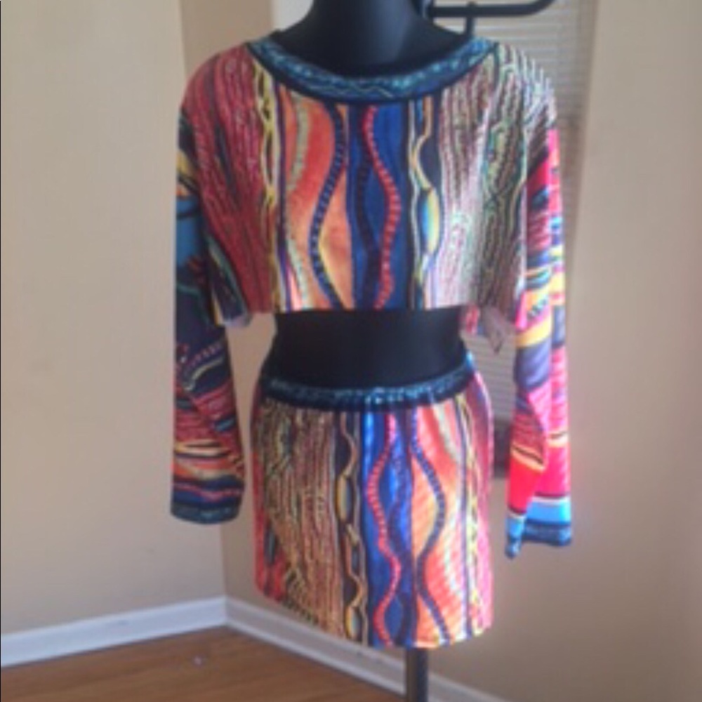 #Twopiece #skirts sets large xLarge